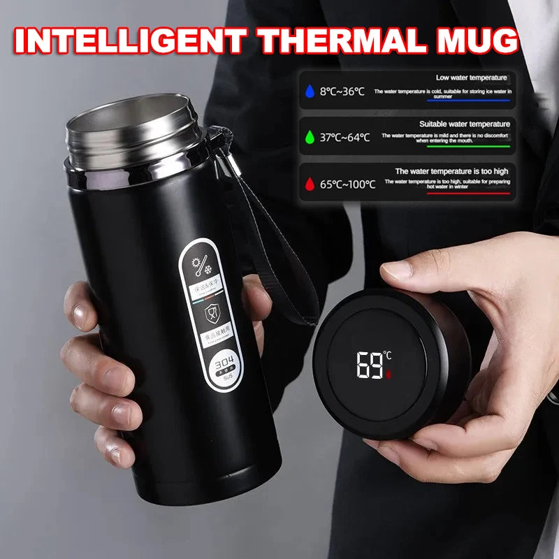 Smart LED Thermal Bottle