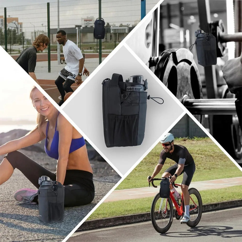 Magnetic Fitness Water Bottle Bag